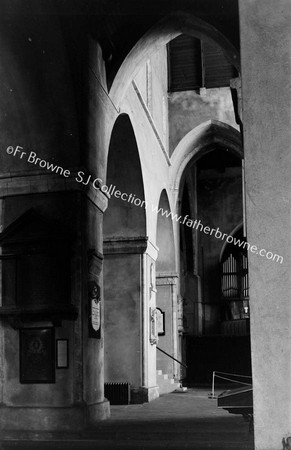 OLD STMARYS' N.AISLE FROM ALTAR FOR MISSICORD